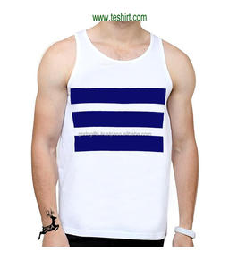 OEM Tirupur Gym Fitness Tank Top Chaleco Calidad Fina Algodón Premium Saludable Precio barato O-cuello Diseño de talla grande - Product Image 1