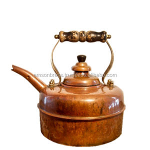 กาต้มน้ำชาทองแดงทรงสี่เหลี่ยม - Product Image 6