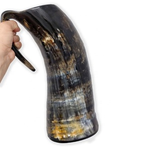 Club Bar Corne Bière Tasse Naturel Tankard Café Viking Tasses À Boire Haute Vente Usine Directe Corne Tasse par LUXURY CRAFTS - Product Image 1