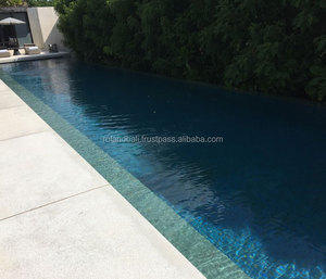Eferto Natural Pedra Hijau Da Palimanan Vestimento Interno Para Piscinas e Spas Tamanho 150x150mm Cor Verde Escuro - Product Image 1