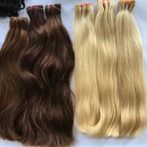 Extensions de cheveux brun miel, rajouts capillaires, colorés, bon marché, en promotion, vente en gros - Product Image 3