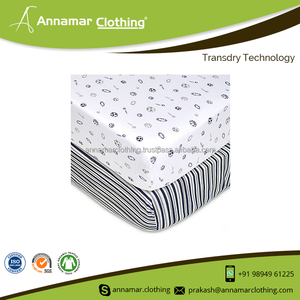 Sábanas ajustadas orgánicas para cuna de bebé, OEM, 2 paquetes - Product Image 5