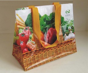 Bolsa de Compras Tejida de PP con Asas de Cinta de PP, Tamaño y Color Personalizados, Construcción Tubular - Uso Cómodo y Bonito Diseño - Product Image 5