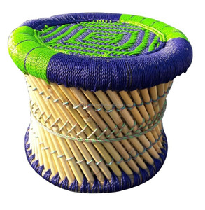 เก้าอี้หวายไม้ไผ่อเนกประสงค์สำหรับห้องนั่งเล่นสวนระเบียงร้านอาหารคอนโซลฝังกระดูก - Product Image 3