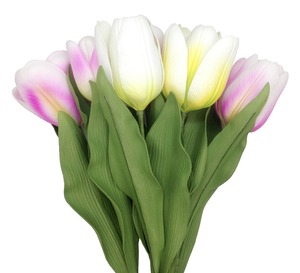 Fleur en mousse tropicale Sunne Tropical TK-TULIP - 10 couleurs, 4 tailles, feuille, accessoire pour les oreilles, pour accessoires de mode, maison/événement - Product Image 1