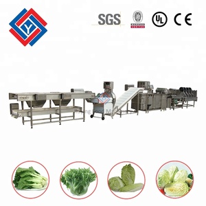 Công nghiệp Rau Xà Lách Bắp Cải Xà Lách Rửa Cắt Khử Nước Chế Biến Dây Chuyền Sản Xuất - Product Image 3