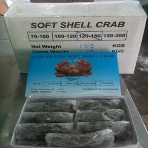 Frozen <strong>Whole</strong> Round Soft <strong>Shell</strong> <strong>Crab</strong> - Product Image 1