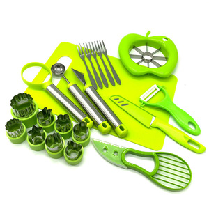 Juego <span class=keywords><strong>de</strong></span> 30 Utensilios para Decorar Frutas, Venta al por Mayor <span class=keywords><strong>de</strong></span> Fábrica, Incluye <span class=keywords><strong>Cortador</strong></span> <span class=keywords><strong>de</strong></span> Frutas/Rebanador <span class=keywords><strong>de</strong></span> Plátano/Rebanador <span class=keywords><strong>de</strong></span> Sandía/Fruta - Product Image 2