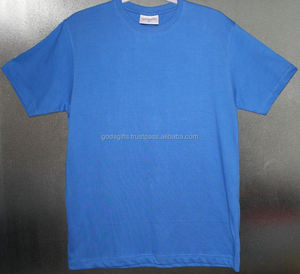 Camiseta lisa de algodón para hombre, Camisa de algodón con Logo personalizado, de bambú orgánico, con cuello redondo, OEM, venta al por mayor - Product Image 3