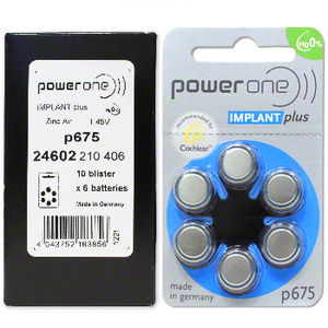 Implante coclear batería de tamaño único 675 potencia un implante más tamaño de la batería 675 zinc aire libre mercurio baterías frescas en stock - Product Image 6