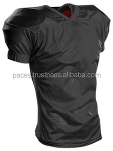 Maillots d'entraînement de football américain respirants sur mesure, taille plus, ensembles d'uniformes de football pour adultes vierges - Product Image 4