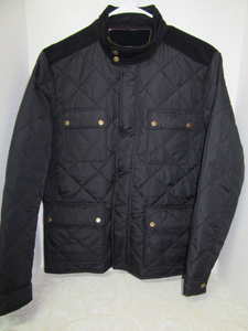 Dernière veste matelassée pour homme en toile, sans capuche, chaude pour l'hiver, personnalisée |   Veste d'hiver pour homme - Product Image 4