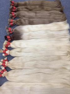 Venta al por mayor 100% de calidad superior de cutícula completa cabello humano a granel pelo virgen sin trama a granel - Product Image 6