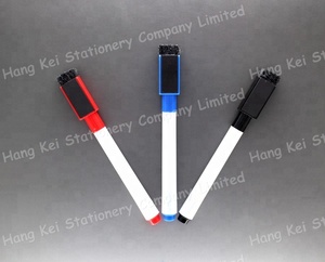 US Export Private Label Multi-color Ink Magnetic Erasable Whiteboard Marker with <b>Duster</b> and Custom Logo - Product Image 3