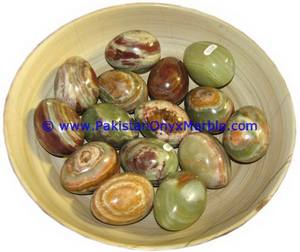 ปากีสถานขัดหลายสีเขียวนิลไข่หัตถกรรมปากีสถาน - Product Image 3