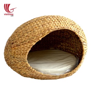 อุปกรณ์เสริมสำหรับบ้านสัตว์เลี้ยงแมวและสุนัขที่ทำจากฟาง - Product Image 3