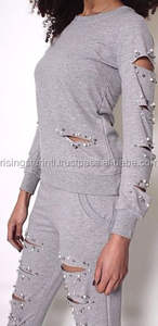 Chándal con estilo para mujer, Conjunto de sudadera y pantalones, traje de alta calidad, nuevo diseño - Product Image 3