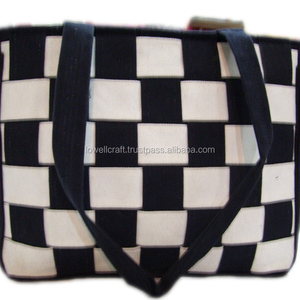 Sacs fourre-tout à fermeture à glissière en toile - Product Image 1