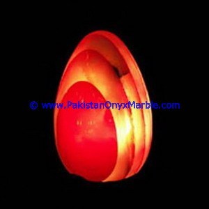 Lámparas de Ónix de Mármol Talladas a Mano de Alta Calidad, Lámparas de Mesa con Forma de Huevo para Decoración del Hogar, Artesanía de Piedra Natural - Product Image 2
