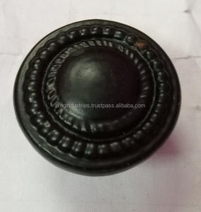 OMG Industries Modern Cast Iron Black Decorative Knob for Dresser Bathroom Kitchen Cabinets Outdoor Wardrobes Hotel Drawers - Product Image 4