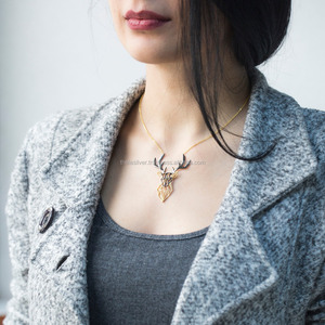 Jqueen — pendentif en argent Sterling 925 pour femmes, bijoux faits à la main, d'origine turque, vente en gros - Product Image 2