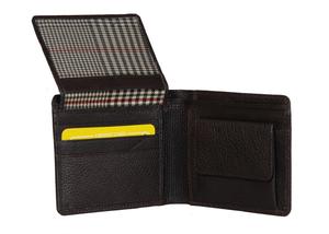 Portefeuille en cuir personnalisé pour homme, collection, gravé, marron, napperon en cuir, design à la mode, bon marché, vente en gros - Product Image 5