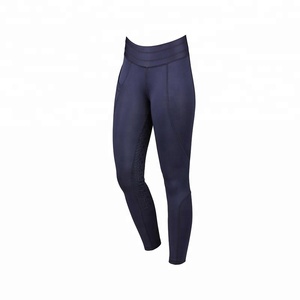 Custom Size <b>Leather</b> Equestrian Breeches Wholesale Price Silicon Riding Tights Manufactured by Supplier - Product Image 4