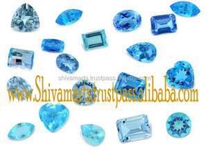 เครื่องประดับเงินแฟนซีอัญมณีหลวมเหลี่ยมเพชรพลอยสีฟ้าธรรมชาติที่มีชื่อเสียงสำหรับผู้ค้าส่งและส่งออก - Product Image 4