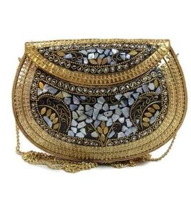 Bolso de Fiesta Tipo Clutch con Pedrería / Bolso de Mano con Pedrería - Tamaño y Color Personalizables - Product Image 4