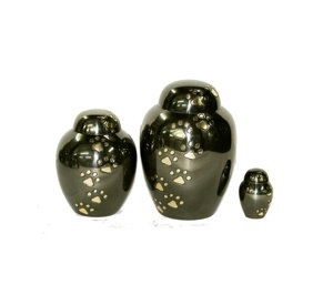 Urn imprimés de pattes d'animaux domestiques, en laiton, en forme de cœur, pour ceintures de chiens et de chats, bon prix - Product Image 4