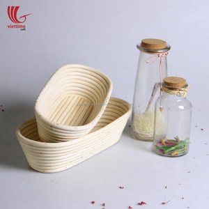 Natural Rattan <b>Banneton</b>, Bread Proofing Baking <b>Basket</b> Made in Vietnam - Product Image 4