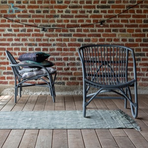 Rattan <b>Bean</b> Bag Chair with Grey Color Living Room Furniture for Home and Hotel Use Vietnam Origin - Product Image 4
