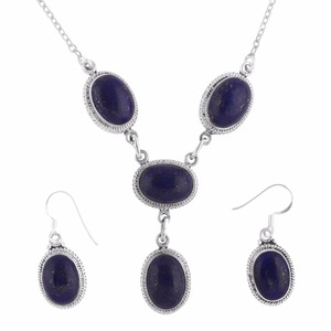 Bijoux précieux collier grenat ensemble à prix nominal bijoux de luxe collier en argent 925 Style Vintage bijoux personnalisés fins - Product Image 4