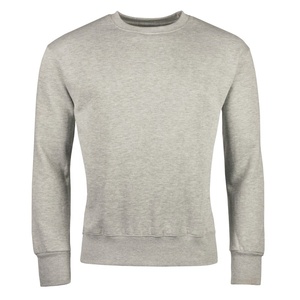 Haute qualité hommes coton sweat à manches longues col rond haut respirant grande taille fourrure de mouton Polyester tissu - Product Image 3