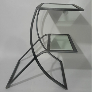 TABLE D'APPOINT AVEC DOUBLE MIROIR - Product Image 1