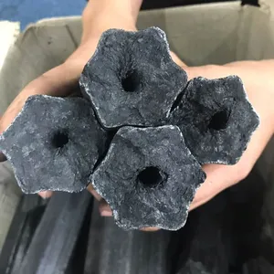 Platinum quality sawdust briquette charcoal/100% natural hardwood sawdust