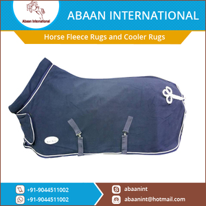 Manta de lana polar para caballo sin cuello, transpirable, ligera, para establo - Product Image 6