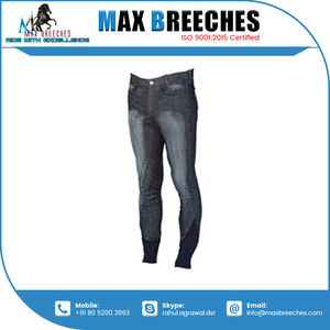 Parche de rodilla de silicona cómodo duradero de último estilo, pantalones ecuestres para montar a caballo, protección profesional personalizable indio - Product Image 5