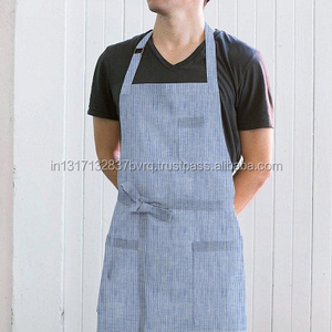 Tabliers de taille de barbier en coton personnalisés en gros - Product Image 1