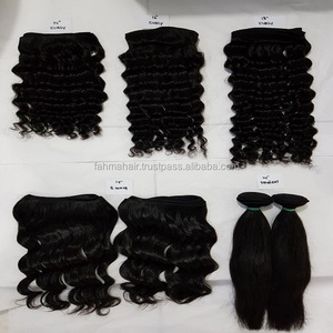 Weft Hair Curly/<b>Body</b> <b>Wave</b>/Straight 100% Virgin Remy Human Hair - Product Image 1