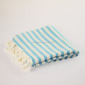 Toalla turca de algodón y bambú viscoso, venta al por mayor, Fouta, estilo nombre: Hurgada tamaño: 90x170cm - 40 pulgadas por 70 pulgadas - Product Image 1