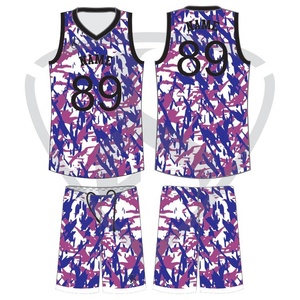 Tissu respirant en gros, impression par sublimation, uniforme de basket-ball personnalisé, faites vos propres maillots de basket-ball - Product Image 6