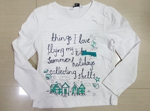 เสื้อแขนยาวผ้าฝ้าย bangladesh สำหรับเด็กผู้หญิงทุกฤดูกาลแฟนซีสุดๆพิมพ์ลายกลอนสีสำหรับฤดูใบไม้ผลิ - Product Image 3