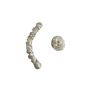 Résultats de bijoux en fil d'argent, 10 pièces, fournitures de vrac, Tube de bijoux, argent Sterling 925 - Product Image 1