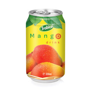 Service OEM ODM Vietnam Boisson en conserve courte de 330 ml Jus de mangue aux fruits - Product Image 4