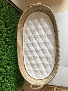 Wholesale <b>Baby</b> Changing Basket Seagrass <b>Bassinet</b> With Plastic String Contact Us for Best Price - Product Image 6