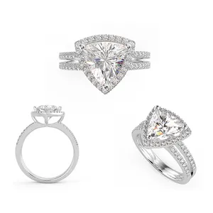 最佳时尚JWELERY批发18kt金钻石戒指，适合价格和质量最高的女性