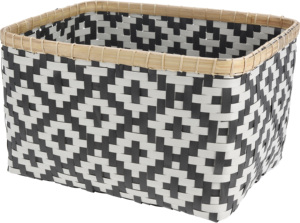 Wholesale Elegant Bamboo Laundry <b>Basket</b> Rectangle <b>Storage</b> <b>Basket</b> for Clothing Cheap New Release with Rectangular Weaving - Product Image 5
