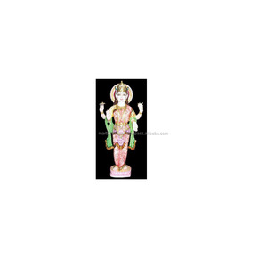 รูปปั้นพระแม่ลาคสมี ทำจากหินอ่อนมาครานาสีขาว - Product Image 1