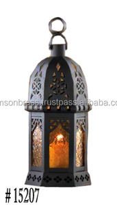 Metal & Glass Classic Lantern High Quality Metal Decorative <b>Candle</b> Lantern Lantern <b>Outdoor</b> Christmas Decorative - Product Image 4